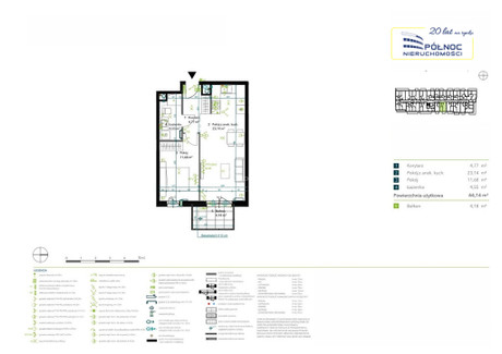 Mieszkanie na sprzedaż - Praga-Południe, Warszawa, 44,14 m², 677 000 PLN, NET-119567/3877/OMS