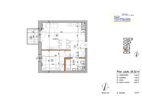 Mieszkanie na sprzedaż - Chełmżyńska Rembertów, Warszawa, 38,32 m², 505 824 PLN, NET-117917/3877/OMS