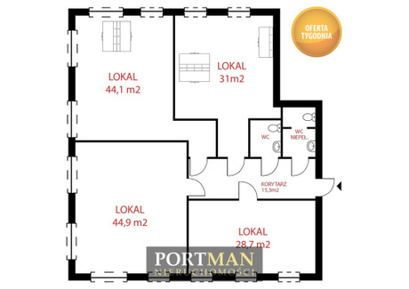 Biuro do wynajęcia - Michalin, Józefów, Otwocki, 30 m², 2250 PLN, NET-803/4857/OLW