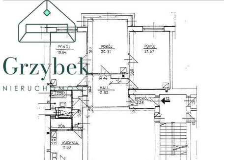 Mieszkanie na sprzedaż - Retoryka Stare Miasto, Kraków, 95 m², 1 600 000 PLN, NET-156/13632/OMS