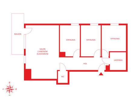 Mieszkanie na sprzedaż - Podskarbińska Praga-Południe, Warszawa, Praga-Południe, Warszawa, 81,23 m², 1 307 767 PLN, NET-PH639786