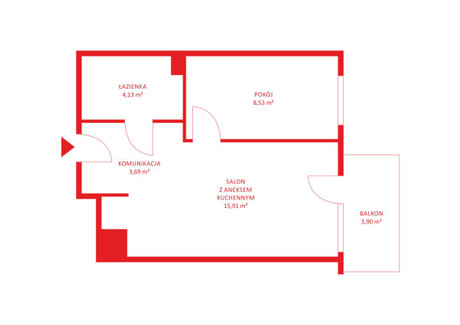 Mieszkanie na sprzedaż - Błoń Janowskich Rumia, Wejherowski, 33,25 m², 314 212 PLN, NET-PH676338