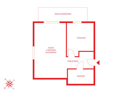 Mieszkanie na sprzedaż - Elizy Orzeszkowej Aniołki, Gdańsk, 40,43 m², 788 385 PLN, NET-PH906186