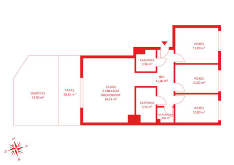 Mieszkanie na sprzedaż - Rybaki Górne Śródmieście, Gdańsk, 82,38 m², 1 342 305 PLN, NET-PH139830