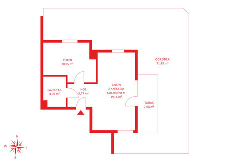 Mieszkanie na sprzedaż - Warszawska Ujeścisko, Gdańsk, 37,5 m², 525 000 PLN, NET-PH170802