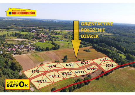 Działka na sprzedaż - Radomyśl, Grzmiąca, Szczecinecki, 1001 m², 45 000 PLN, NET-0504930