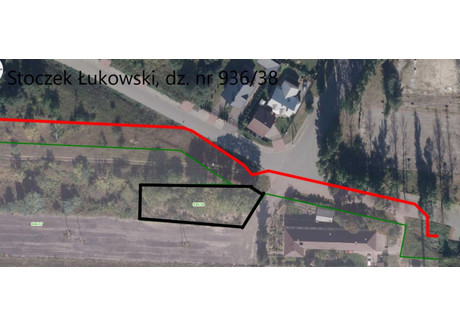 Działka do wynajęcia - Kolejowa Stoczek Łukowski, Łukowski (Pow.), 843 m², 500 PLN, NET-23967