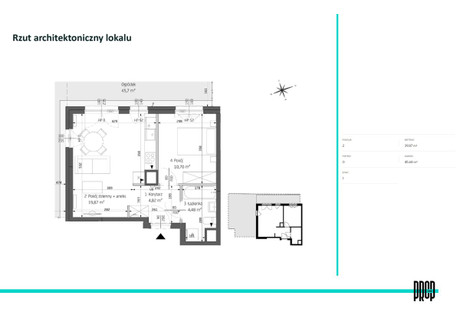 Mieszkanie na sprzedaż - Bemowo, Warszawa, Bemowo, Warszawa, 39,87 m², 661 830 PLN, NET-671817