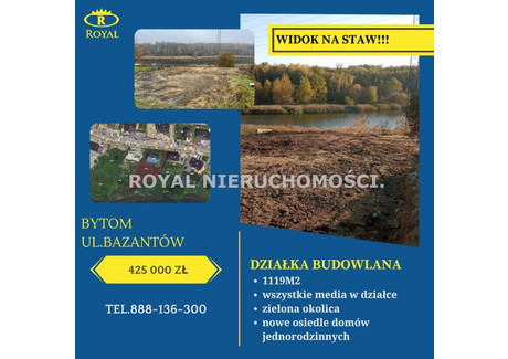 Działka na sprzedaż - Bażantów Szombierki, Bytom, Bytom M., 1119 m², 425 000 PLN, NET-RYL-GS-9069