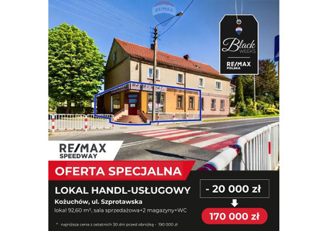 Lokal na sprzedaż - Szprotawska Kożuchów, Nowosolski, 92,6 m², 170 000 PLN, NET-13/9148/OLS