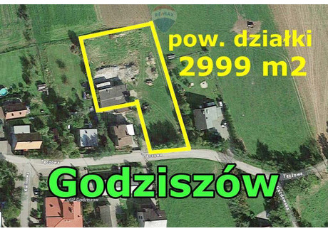 Działka na sprzedaż - Godziszów, Goleszów, Cieszyński, 2999 m², 199 000 PLN, NET-5476/3123/OGS