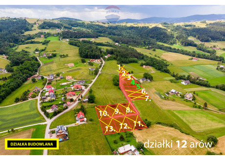 Działka na sprzedaż - Męcina, Limanowa, Limanowski, 1200 m², 59 990 PLN, NET-2708/2680/OGS