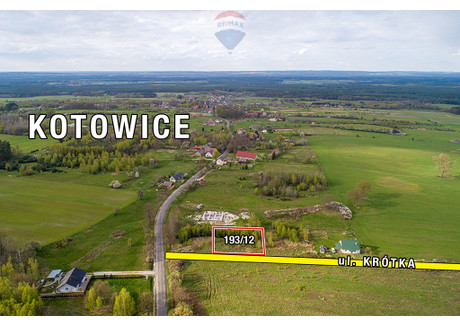 Działka na sprzedaż - Kotowice, Nowogród Bobrzański, Zielonogórski, 1215 m², 108 000 PLN, NET-86/9148/OGS