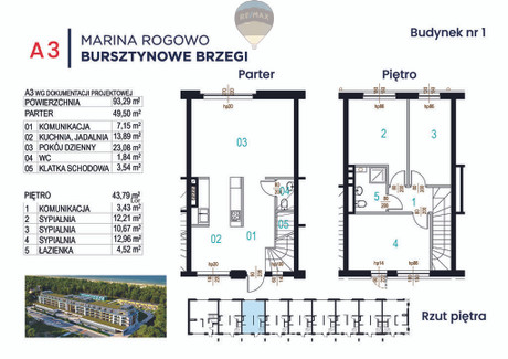 Dom na sprzedaż - Rogowo, Trzebiatów, Gryficki, 93,29 m², 1 490 000 PLN, NET-15/13467/ODS