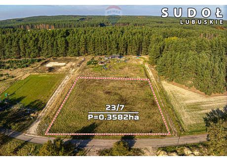 Działka na sprzedaż - Sudoł, Czerwieńsk, Zielonogórski, 3582 m², 299 000 PLN, NET-154/9148/OGS