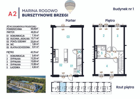 Dom na sprzedaż - Rogowo, Trzebiatów, Gryficki, 93,05 m², 1 490 000 PLN, NET-14/13467/ODS