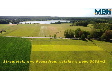 Działka na sprzedaż - Stręgielek, Pozezdrze, Węgorzewski, 3035 m², 139 900 PLN, NET-MBN-GS-1200