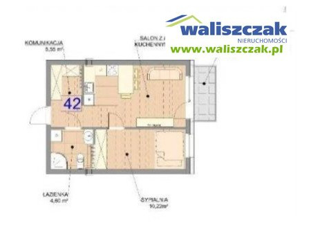 Mieszkanie na sprzedaż - Piotrków Trybunalski, Piotrków Trybunalski M., 38,29 m², 269 950 PLN, NET-MS-13479