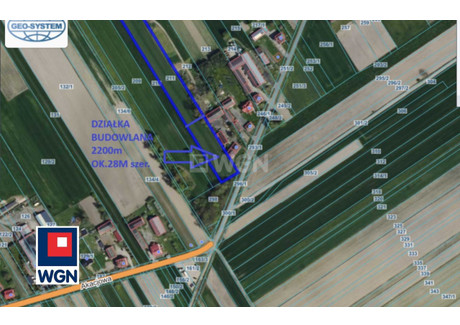 Działka na sprzedaż - 211 Ładzin, Pajęczno, Pajęczański, 2200 m², 200 000 PLN, NET-536