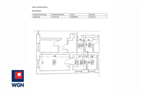 Mieszkanie na sprzedaż - Podgórna Bydgoszcz, Bydgoszcz (Grodzki), 27,57 m², 249 000 PLN, NET-22410008