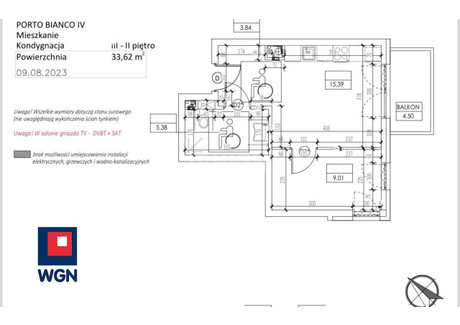 Mieszkanie na sprzedaż - JEZIORNA Rumia, Wejherowski, 34 m², 329 000 PLN, NET-8300035