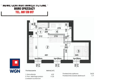 Mieszkanie na sprzedaż - Węglin Południowy Lublin, Lublin (Grodzki), 37,37 m², 366 226 PLN, NET-230088