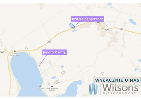 Działka na sprzedaż - Trygort, Węgorzewo, 6093 m², 425 000 PLN, NET-WIL663014