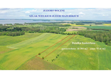 Działka na sprzedaż - Niegocińska Rydzewo, Miłki, Giżycki, 18 304 m², 1 372 800 PLN, NET-1728