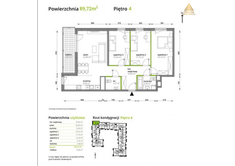 Mieszkanie na sprzedaż - Żupnicza Praga-Południe, Warszawa, Praga-Południe, Warszawa, 89,95 m², 1 313 205 PLN, NET-693820