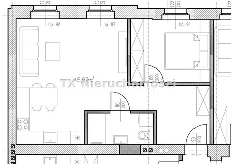 Mieszkanie na sprzedaż - Centrum, Gliwice, Gliwice M., 45,97 m², 299 000 PLN, NET-TXN-MS-11959