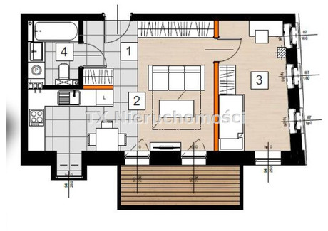 Mieszkanie na sprzedaż - Śródmieście, Gliwice, Gliwice M., 40,6 m², 495 000 PLN, NET-TXN-MS-11914