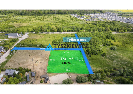 Działka na sprzedaż - Bąkowo, Kolbudy, Gdański, 4731 m², 1 182 750 PLN, NET-TY530813