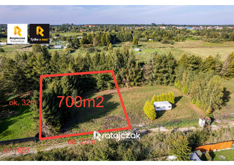 Działka na sprzedaż - Karwieńskie Błoto Drugie, Krokowa, Pucki, 700 m², 73 000 PLN, NET-R-381090