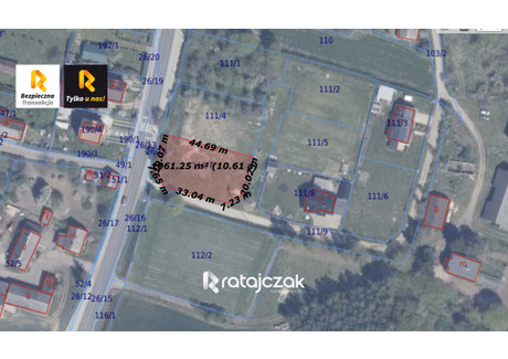 Działka na sprzedaż - Alfonsa Heldt Trzcińsk, Starogard Gdański, Starogardzki, 1057 m², 119 000 PLN, NET-R-675869