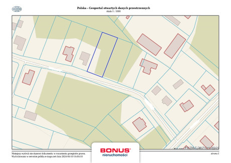 Działka na sprzedaż - Dobra, Dobra (szczecińska), Policki, 1142 m², 435 000 PLN, NET-BON46218