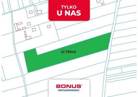 Działka na sprzedaż - Wola Prażmowska, Prażmów, Piaseczyński, 22 792 m², 1 500 000 PLN, NET-BON41343