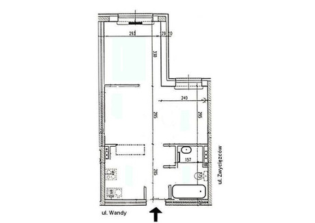 Mieszkanie na sprzedaż - Zwycięzców Saska Kępa, Praga-Południe, Warszawa, mazowieckie, 39,02 m², 775 000 PLN, NET-gratka-39062471