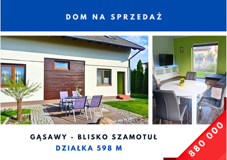 Dom na sprzedaż - Gąsawy, Szamotuły, szamotulski, wielkopolskie, 138 m², 880 000 PLN, NET-gratka-34298135
