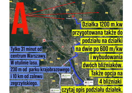 Działka na sprzedaż - Wiosenna Józefów, Nieporęt, legionowski, mazowieckie, 600 m², 260 000 PLN, NET-gratka-34981223