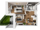 Mieszkanie na sprzedaż - ul. Popiełuszki Śródmieście, Gdańsk, 42,72 m², inf. u dewelopera, NET-f-116058