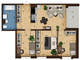 Mieszkanie na sprzedaż - Roberta Koźlika Centrum, Zabrze, 65,37 m², 563 555 PLN, NET-4_21