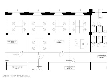 Biuro do wynajęcia - al. Porcelanowa Zawodzie, Katowice, 98,49 m², 3693 PLN, NET-17