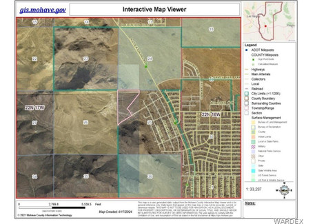 Działka na sprzedaż - 330-20-012 N Camelback Kingman, Usa, 287 731,5 m², 2 159 900 USD (8 294 016 PLN), NET-96888141