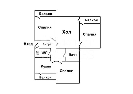 Mieszkanie na sprzedaż - Център/Centar София/sofia, Bułgaria, 110 m², 194 018 USD (795 474 PLN), NET-100724918