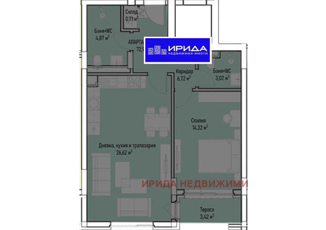 Mieszkanie na sprzedaż - Младост /Mladost София/sofia, Bułgaria, 91 m², 187 388 USD (783 282 PLN), NET-101577333