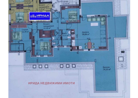 Mieszkanie na sprzedaż - Люлин - център/Liulin - centar София/sofia, Bułgaria, 233 m², 403 096 USD (1 616 416 PLN), NET-95535639