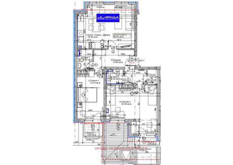 Mieszkanie na sprzedaż - Център/Centar София/sofia, Bułgaria, 119 m², 271 183 USD (1 038 632 PLN), NET-98912083