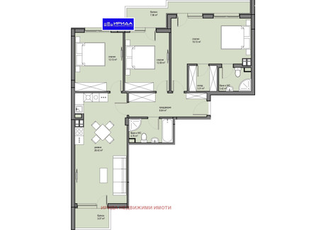 Mieszkanie na sprzedaż - Красна поляна /Krasna poliana София/sofia, Bułgaria, 135 m², 243 251 USD (1 009 490 PLN), NET-92530218