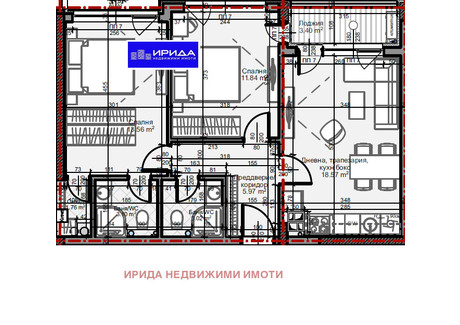 Mieszkanie na sprzedaż - Младост /Mladost София/sofia, Bułgaria, 84 m², 178 297 USD (684 660 PLN), NET-92555638