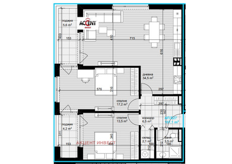 Mieszkanie na sprzedaż - Аспарухово/Asparuhovo Варна/varna, Bułgaria, 126 m², 195 435 USD (799 329 PLN), NET-94274148